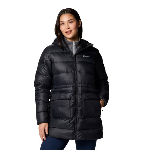 Columbia Winter-Daunenjacke Harmony Falls Mid Down (Omni-Heat, wärmend dank Daunenfüllung) schwarz Damen
