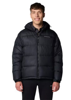 Columbia Winterjacke Pike Lake II Hooded (mit Kapuze, Omni-Heat Thermo-Isolierung) 2024 schwarz Herren