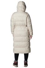 Columbia Winter-Daunenmantel Puffect Long Jacket (Thermarator Isolierung, wasserabweisend) beige/stonegrau Damen