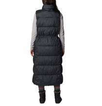 Columbia Winter-Daunenweste Puffect Long Vest (Thermarator Isolierung, Omni-Shield) schwarz Damen