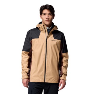 Columbia Regenjacke Inner Limits III (Omni-Tech™) hellbraun/schwarz Herren