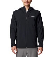 Columbia Softshell Jacket Tech Hoodie (comfortable fit, Omni-Shield) black men's