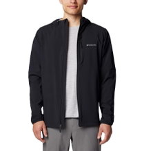 Columbia Softshell Jacket Tech Hoodie (comfortable fit, Omni-Shield) black men's