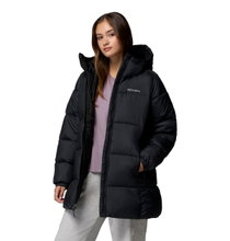 Columbia Stepp-Daunenjacke Puffect II Mid Hooded (Thermarator™-Isolierung) schwarz Damen