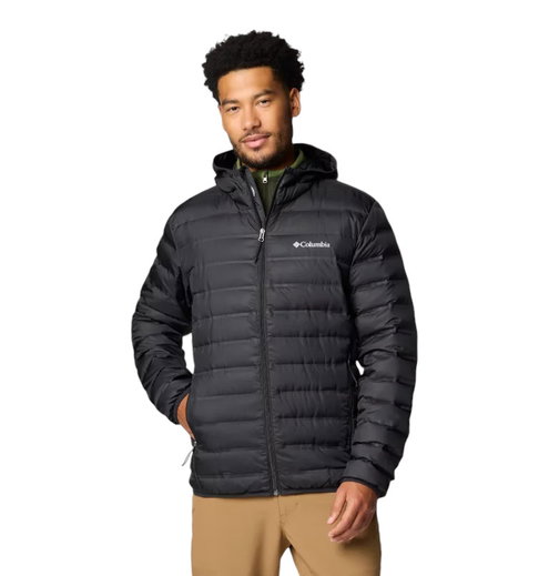 Columbia Winter Down Jacket Lake 22™ II Down Hooded (Down Filling) light grey Men's