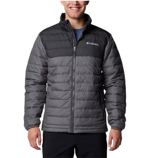 Columbia Powder Lite II Padded Jacket (Omni-Heat™ Thermal System) grey Men's