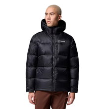 Columbia Winter-Daunenjacke Cloudview Down Hooded (Omni-Heat™ Infinity, sehr warm) schwarz Herren