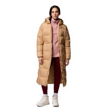 Columbia Wintermantel Puffect Long Jacket (Thermarator Isolierung) hellbraun Damen