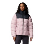 Columbia Winter-Steppjacke Puffect III (Thermarator™ Isolierung, warm) pink/schwarz Damen