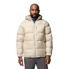 Columbia Winter-Daunenjacke Cloudview Down Hooded (Omni-Heat™ Infinity, sehr warm) beige Herren