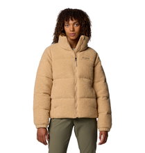 Columbia Winter Fleece Jacket Puffect Sherpa (Thermarator™ Insulation) light brown ladies