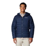 Columbia Winter-Steppjacke Powder Lite™ II Hooded (Omni-Heat™ Thermosystem) navyblau Herren