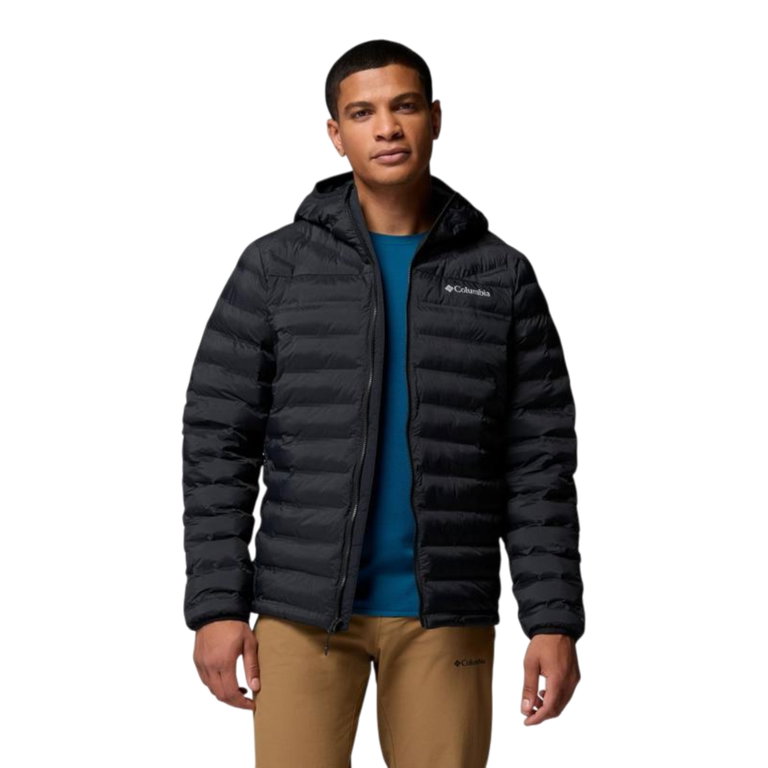 Columbia Winter-Steppjacke Terwilliger Trail™ Heat Seal Hooded (Omni-Heat™ Infinity) schwarz Herren