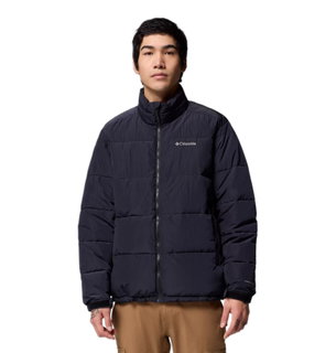 Columbia Winterjacke Pike Lake Novelty (Omni-Heat, sehr warm) schwarz Herren