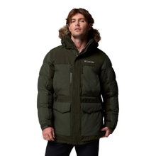 Columbia Winterjacke Marquam Peak Fusion II Parka (Omni-Heat Infinity) dunkelgrün Herren