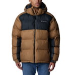 Columbia Winterjacke Pike Lake II Hooded (mit Kapuze, Omni-Heat Thermo-Isolierung) braun/schwarz Herren