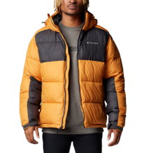 Columbia Winterjacke Pike Lake II Hooded (mit Kapuze, Omni-Heat Thermo-Isolierung) 2024 gelb Herren