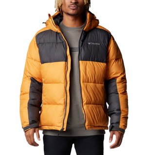 Columbia Winterjacke Pike Lake II Hooded (mit Kapuze, Omni-Heat Thermo-Isolierung) 2024 gelb Herren