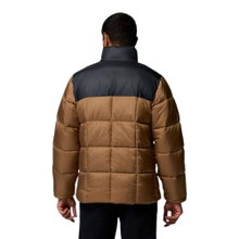 Columbia Winter-Steppjacke Puffect IV Hooded (Thermarator Isolierung, Omni-Shield) braun/schwarz Herren