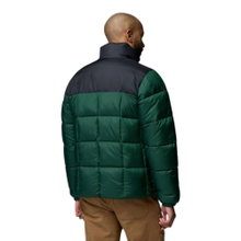 Columbia Winter-Steppjacke Puffect IV Hooded (Thermarator Isolierung, Omni-Shield) dunkelgrün/schwarz Herren