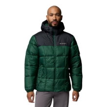 Columbia Winter-Steppjacke Puffect IV Hooded (Thermarator Isolierung) dunkelgrün/schwarz Herren