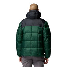 Columbia Winter-Steppjacke Puffect IV Hooded (Thermarator Isolierung) dunkelgrün/schwarz Herren