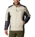Columbia Winter-Steppjacke Labyrinth Loop (wärmend dank Daunenfüllung, Omni-Heat Infinity) beige/stonegrau Herren
