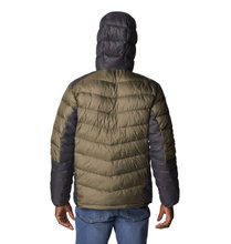 Kurtka zimowa Columbia Labyrinth Loop z kapturem (Omni-Heat Infinity, syntetyczne puch) khaki zielona męska