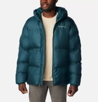 Columbia Winterjacke Puffect mit Kapuze (Thermarator Isolierung, wasserdicht) tealblau Herren