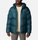 Columbia Winterjacke Puffect mit Kapuze (Thermarator Isolierung, wasserdicht) tealblau Herren