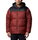Columbia Winter Jacket Puffect II Hooded (Thermarator Insulation, waterproof) dark red/black men's