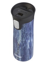 Contigo Trinkflasche Couture Pinnacle Thermo Edelstahl 420ml blau