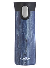 Contigo Trinkflasche Couture Pinnacle Thermo Edelstahl 420ml blau