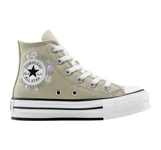 Converse Sneaker Chuck Taylor All Star EVA Lift Platform Florals High Top green