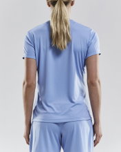Craft Sport-Shirt (Jersey) Squad Solid - loose fit, quick-drying - light blue Women