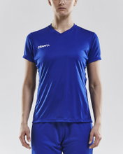 Craft Sport-Shirt (Jersey) Squad Solid - loose fit, quick-drying - cobalt blue Women