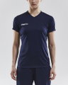Craft Sport-Shirt (Trikot) Squad Solid - lockere Schnitt, schnelltrocknend - navyblau Damen