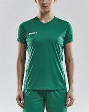 Craft Sport-Shirt (Jersey) Squad Solid - loose fit, quick-drying - green Women