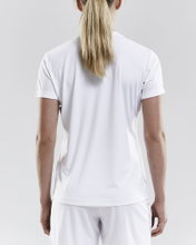 Craft Sport-Shirt (Jersey) Squad Solid - loose fit, quick-drying - white Women