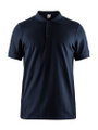 Craft Sport-Polo Casual Pique navyblau Herren