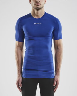 Craft Kompressions-Tshirt (enganliegend) Pro Control Unterwäsche cobaltblau Herren