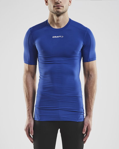 Craft Kompressions-Tshirt (enganliegend) Pro Control Unterwäsche cobaltblau Herren