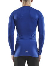 Craft Kompressions-Langarmshirt (enganliegend) Pro Control Unterwäsche kobaltblau Herren