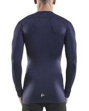 Craft Compression Long Sleeve Shirt (tight fit) Pro Control Underwear navy blue Men