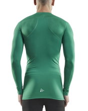 Craft Kompressions-Langarmshirt (enganliegend) Pro Control Unterwäsche grün Herren