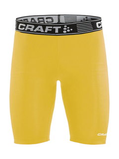Craft Kompressions-Boxershort (enganliegend) Pro Control gelb Herren