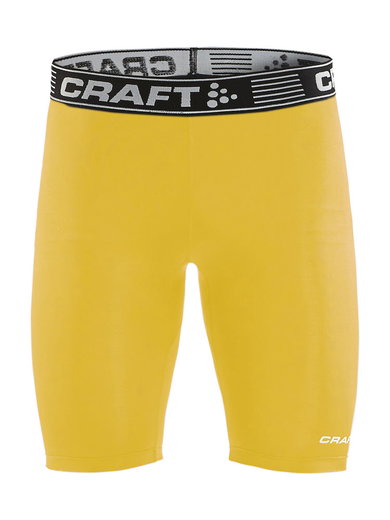 Craft Kompressions-Boxershort (enganliegend) Pro Control gelb Herren