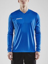 Craft Sport-Langarmshirt (Trikot) Squad Solid - hohe Elastizität, ergonomisches Design - royalblau Herren