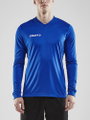 Craft Sport-Langarmshirt (Trikot) Squad Solid - hohe Elastizität, ergonomisches Design - kobaltblau Herren
