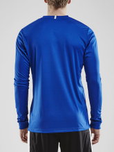 Craft Sport-Langarmshirt (Trikot) Squad Solid - hohe Elastizität, ergonomisches Design - kobaltblau Herren